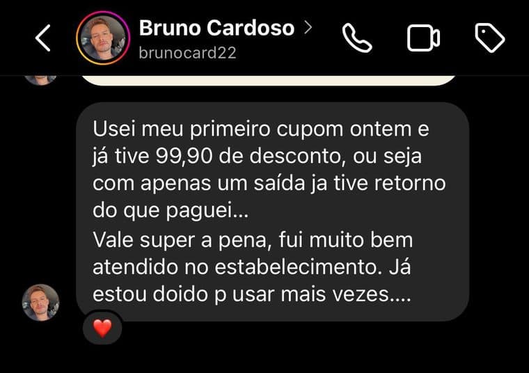 Depoimento de Bruno Cardoso — Natal em Dobro